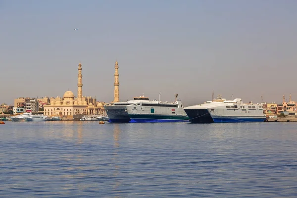 Harbor Hurghada Egypt — Stock Photo, Image