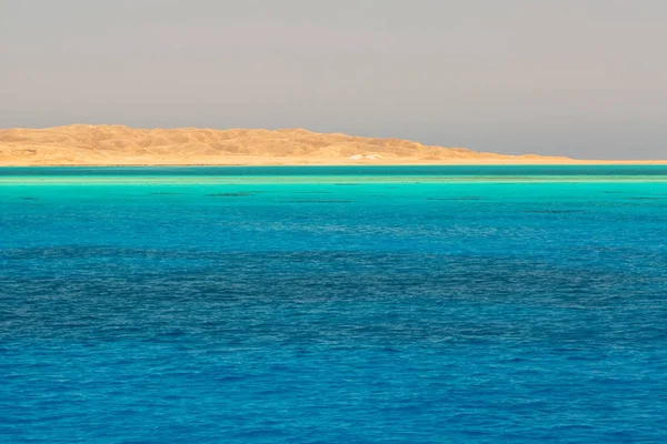Hermosa Laguna Del Mar Rojo Egipto — Foto de Stock