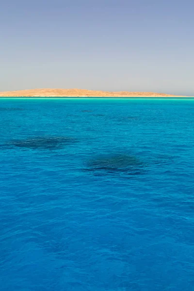 Pięknej Laguny Morze Czerwone Egipt — Zdjęcie stockowe