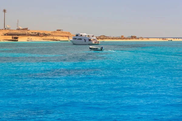 Lagunen Röda Havet Mahmya Island Egypten — Stockfoto
