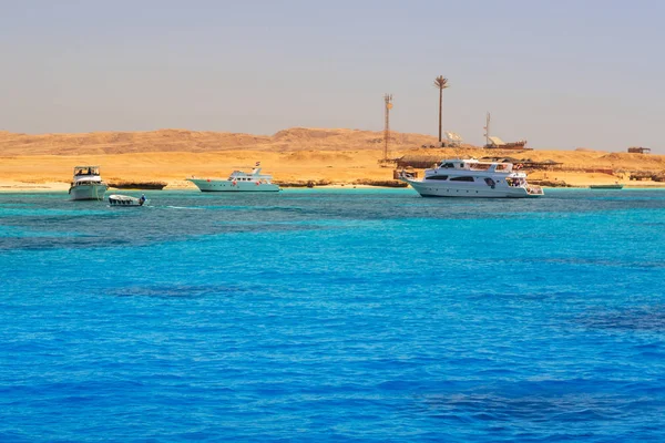 Laguny Morze Czerwone Mahmya Island Egipt — Zdjęcie stockowe