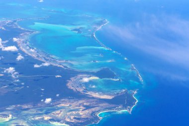 Bahama Adaları, Atlantik Okyanusu havadan görünümü
