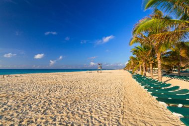Karayip Denizi Playa del Carmen, Meksika kumsalda