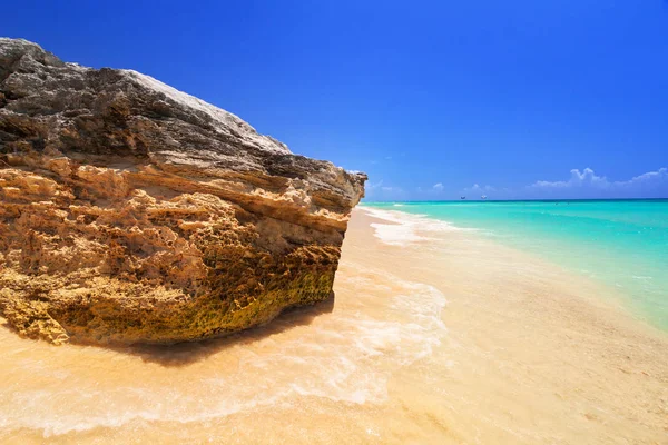Praia Mar Incrível Caribe Playa Del Carmen México — Fotografia de Stock