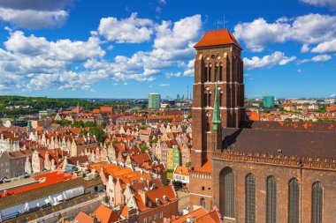 Saint Mary Katedrali Gdansk, Polonya'nın eski şehir