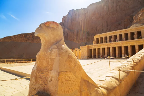 Mimari Morg Tapınağı Kraliçe Hatshepsut Mısır — Stok fotoğraf