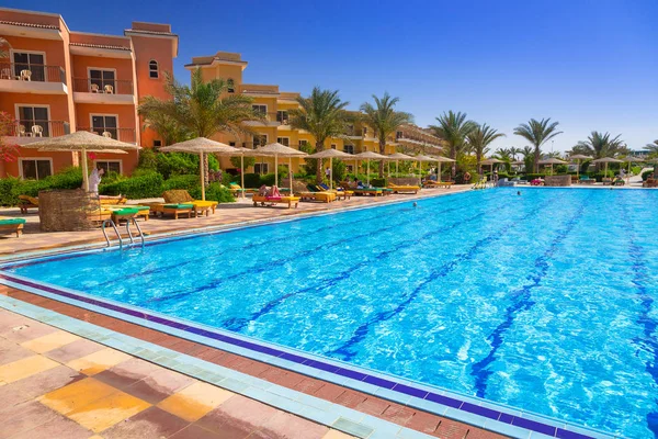 Hurghada Egyiptom Április 2013 Tropical Resort Három Corners Sunny Beach — Stock Fotó