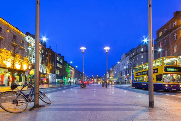 Dublin Ireland February 2012 Architecture Dublin City Night Ireland Dublin — Stock Photo, Image