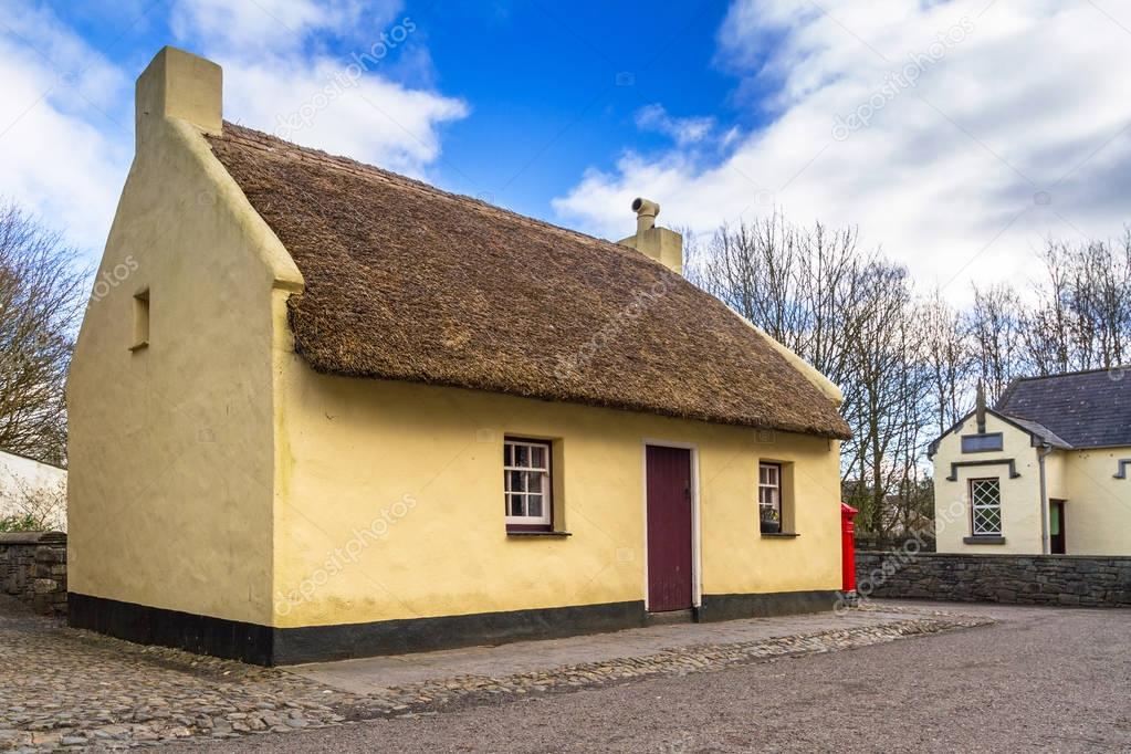 Old cottage house in Co. Clare, Ireland