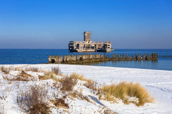 World War Torpedo Platform Baltic Sea Babie Doly Poland — Stock Photo, Image