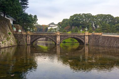 Seimon stonebridge İmparatorluk Sarayı: Tokyo, Japan