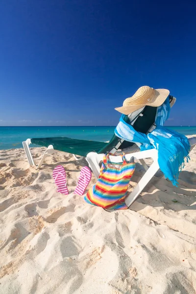 Urlaub Karibischen Strand Von Mexiko — Stockfoto