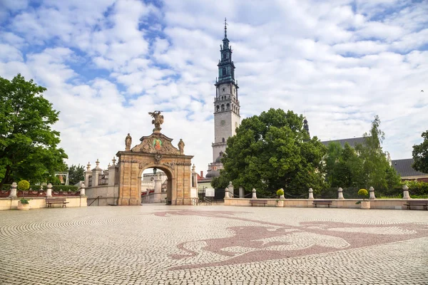 Monastero Jasna Gora Nella Città Czestochowa Polonia — Foto Stock