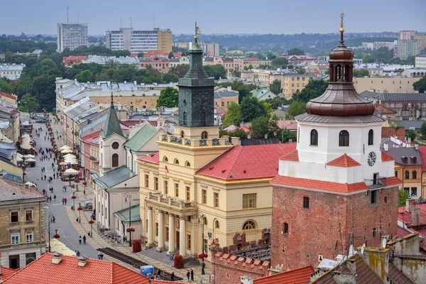 Architecture Old Town Lublin Poland — Stock Photo, Image