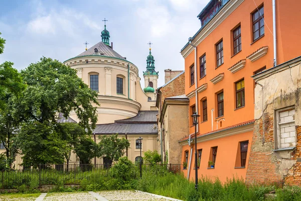 Архитектура Старого Города Люблина Польша — стоковое фото