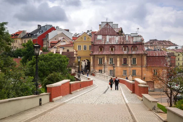 Lublin Polen Juli 2013 Altstadt Zentrum Von Lublin Polen Lublin — Stockfoto