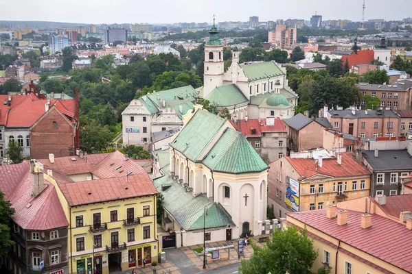 Lublin Poland July 2013 Old Town City Center Lublin Poland — Stock Photo, Image