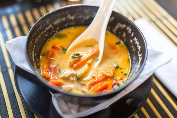 Tom Yum Thai Soup Bowl — Stock Photo, Image