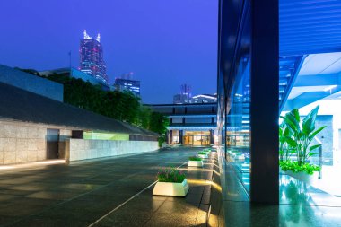Cityscape Shinjuku bölgesinde Tokyo, Japonya