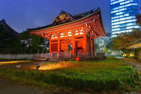 Templo Tradicional Japonés Centro Tokio — Foto de Stock