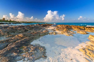 Karayip Denizi Playa del Carmen, Meksika kumsalda