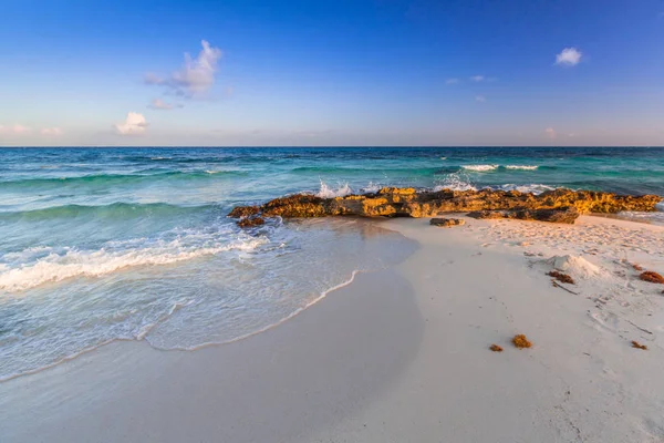 Beach Caribbean Sea Playa Del Carmen Mexico — Stock Photo, Image