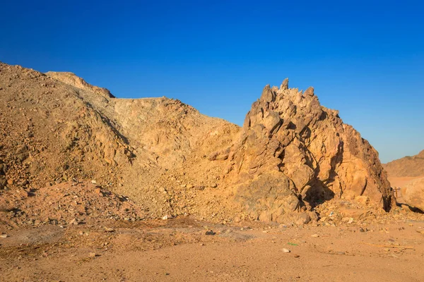 Scenario Del Deserto Africano Egitto — Foto Stock