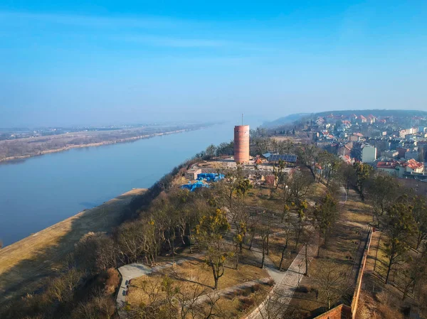 Klimek Kulesi Grudziadz Wisla River Polonya — Stok fotoğraf