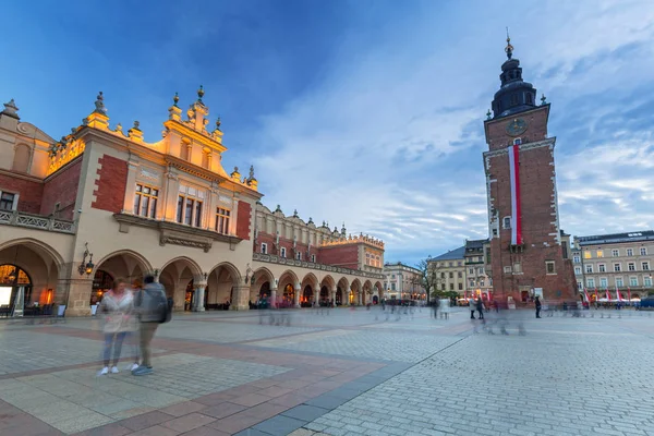 Κρακοβία Πολωνία Νοεμβρίου 2017 Αρχιτεκτονική Του Krakow Cloth Hall Στο — Φωτογραφία Αρχείου