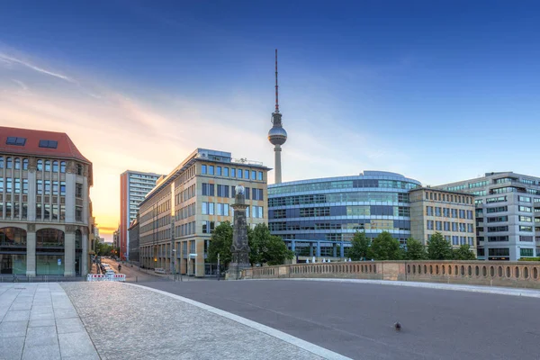 Mimari Berlin Spree Nehri Almanya — Stok fotoğraf
