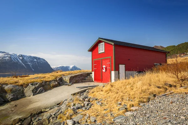 Bellissimo Scenario Della Costa Occidentale Della Norvegia — Foto Stock