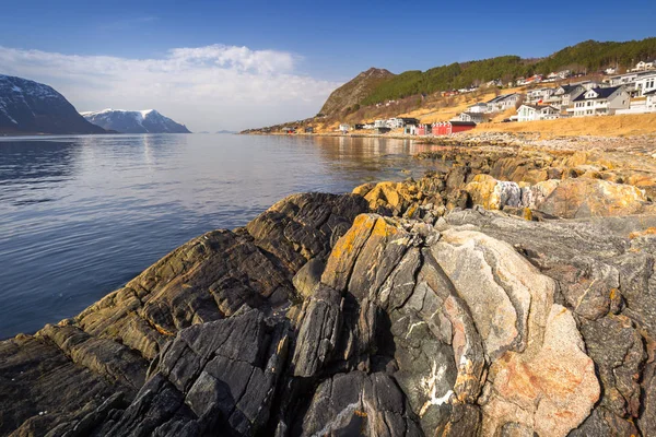 Schöne Landschaft Der Westnorwegischen Küste — Stockfoto