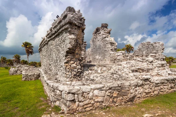 Ruínas Arqueológicas Tulum México — Fotografia de Stock