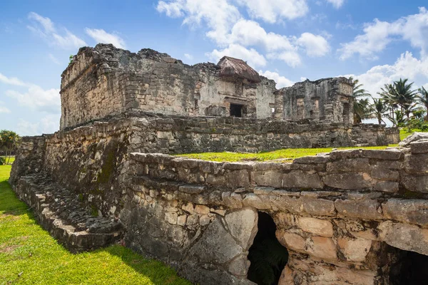 Ruines Archéologiques Tulum Mexique — Photo