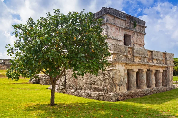 Arkeologiska Ruinerna Tulum Mexiko — Stockfoto