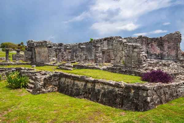 Ruines Archéologiques Tulum Mexique — Photo