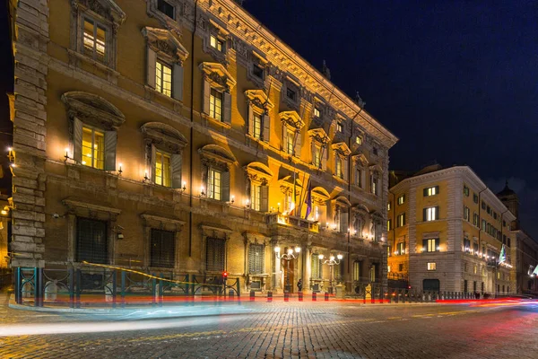 Architecture Palazzo Madama Siège Sénat République Italienne Rome — Photo