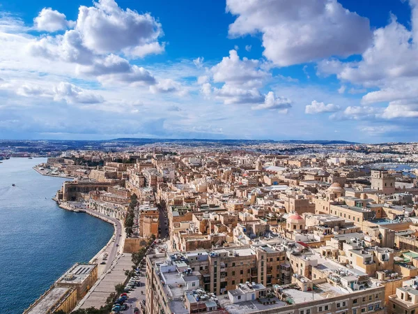 Bellissima Architettura Valletta Capitale Malta — Foto Stock