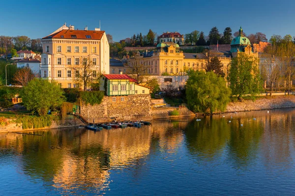 Старый Город Рассвете Чехия — стоковое фото