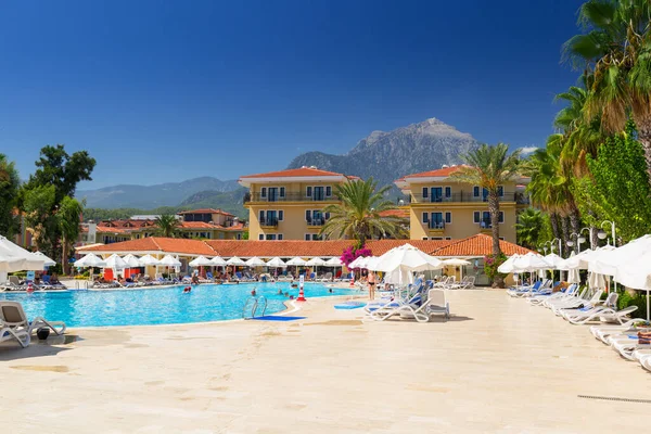 Tekirova Turkey September 2019 Beautiful Pool Area Phaselis Rose Hotel — Stock Photo, Image