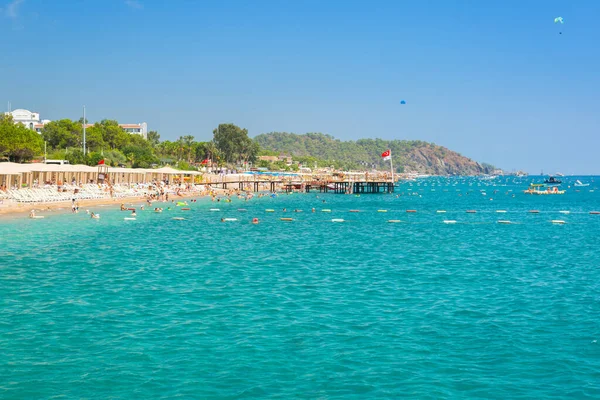 Costa Riviera Turca Con Playa Increíble Tekirova — Foto de Stock