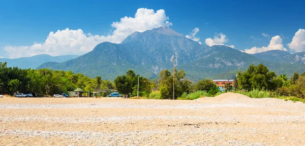 Costa Della Riviera Turca Con Splendida Spiaggia Tekirova — Foto Stock