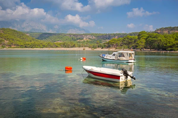 Όμορφος Κόλπος Στην Αρχαία Πόλη Της Φασελης Τουρκία — Φωτογραφία Αρχείου