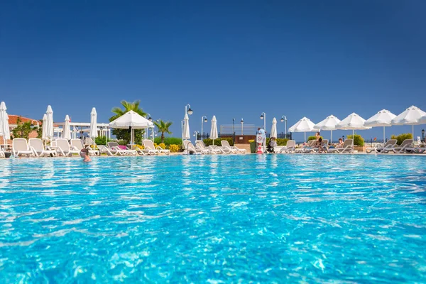 Tekirova Turquie Septembre 2019 Belle Piscine Hôtel Phaselis Rose Tekirova — Photo