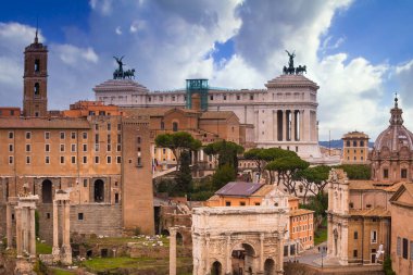 Roma, İtalya Roma Forumu mimarisi