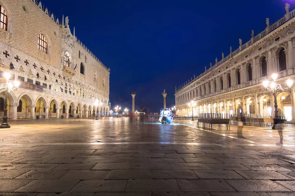 Geweldige Architectuur Van Het Doges Palace Het San Marco Plein — Stockfoto