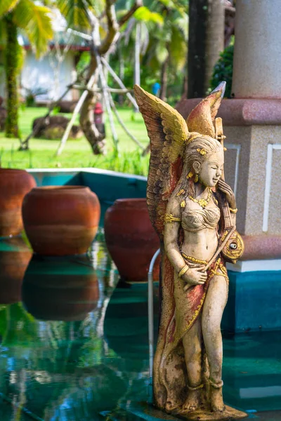 Koh Kho Khao Thailand November 2012 Traditional Thai Sculptures Pool — Stock Photo, Image