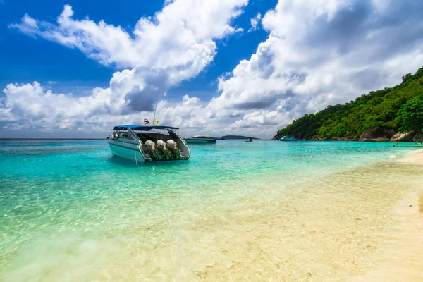 Vacker Strand Similan Öarna Vid Andamans Hav Thailand — Stockfoto