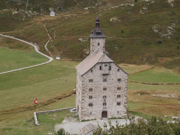 Vecchio Spittel Simplon — Foto Stock