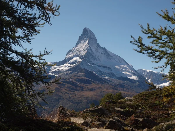 Matterhorn w jesieni — Zdjęcie stockowe